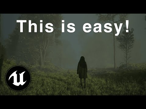 Unreal Engine 5 Tutorial for Beginners - Dark Forest Path