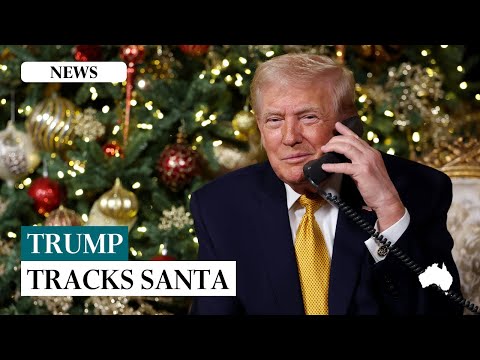 Trump tells kids NORAD tracks Santa to keep out a ‘bad Santa’
