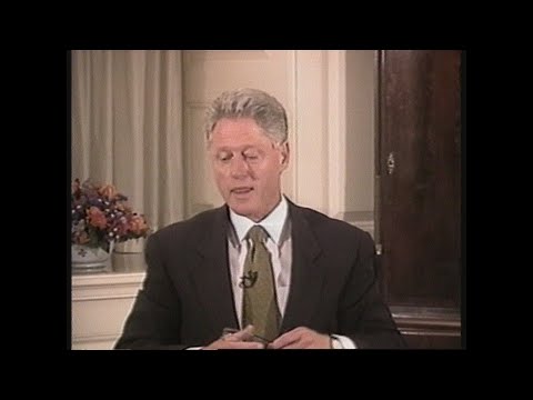USA: PRESIDENT CLINTON LEWINSKY TESTIMONY VIDEO HIGHLIGHTS