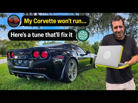 ChatGPT fixed my Undrivable Corvette Z06