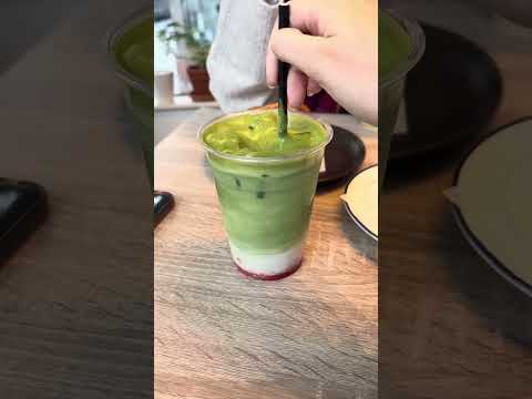 ottawa’s hugo café ☕️ #coffee #cafe #matcha