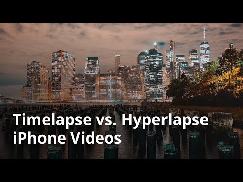 How To Record Epic Timelapse vs. Hyperlapse iPhone Videos