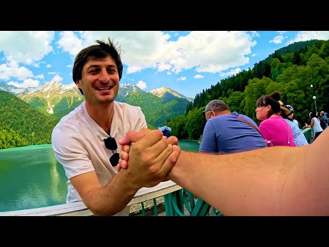 #АБХАЗИЯ - ВОТ ТАК СЮРПРИЗ!!! САМЫЕ ЛУЧШИЕ МЕСТА с НАШИМ КАНАЛОМ!!! Гагра + Рица #всеосочи