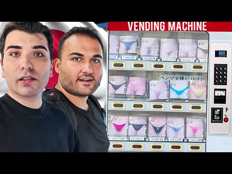 JAPONYA'NIN EN GARİP OTOMATLARI !! 🇯🇵 @muratabigf