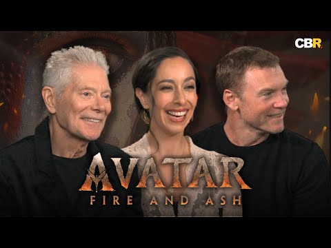 Get the Giggles with Avatar: Fire and Ash's Cast: Sam Worthington, Stephen Lang & Oona Chaplin