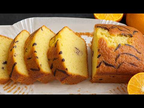 Easy Orange Cake Recipe - Homemade Cake with fresh Oranges in minutes!