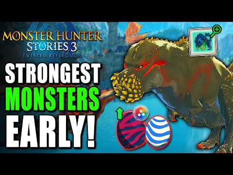 Don't Miss These Amazing Early UNLOCKS and Secret MONSTERS in Monster Hunter Stories 3