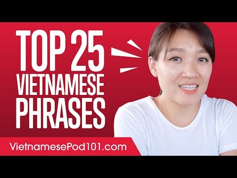 Top 25 Vietnamese Phrases