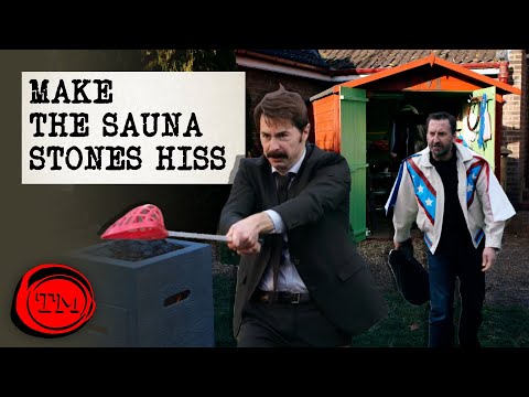 Make the Sauna Stones Hiss | Full Task | Taskmaster