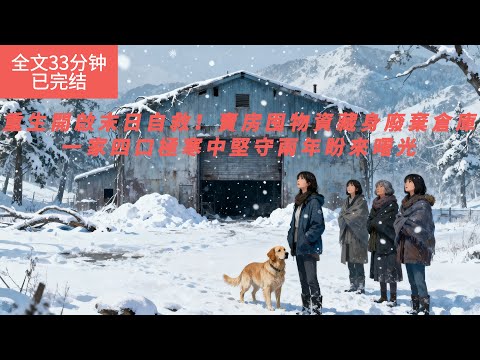 【全文三十三分鐘已完結|一口氣看末世生存系列】重生開啟末日自救！賣房囤物資藏身廢棄倉庫，一家四口極寒中堅守兩年盼來曙光