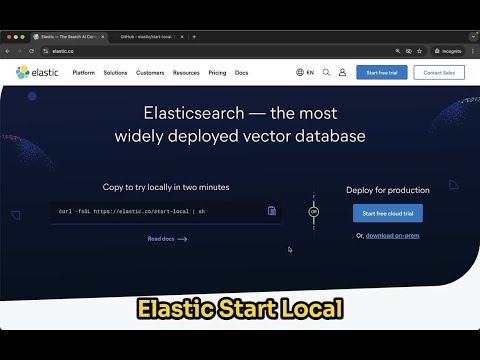 Elastic Start local