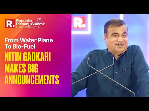 Nitin Gadkari At Republic Plenary Summit 2025 | Limitless India, Limitless Links