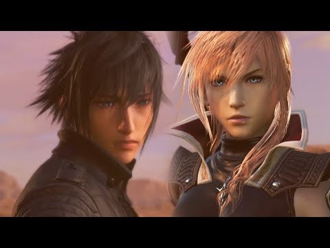 Noctis meets Lightning for the First Time | Dissidia Final Fantasy NT
