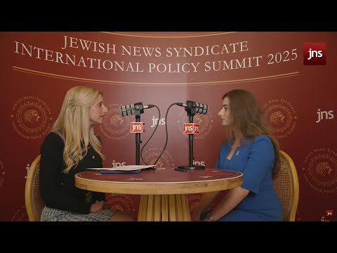 Natasha Hausdorff discusses lawfare against Israel with Ariella Noveck at JNS conference