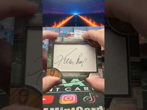 HIT OF THE DAY |  WILLIE MAYS CUT AUTO /5