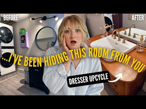 My Powder Room / Laundry Room Is About To Get A *major* Glow Up! ✨