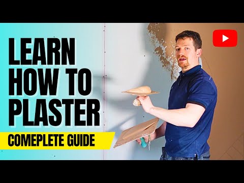 Plastering A Wall For Beginners | FULL PROCESS FROM START TO FINISH!