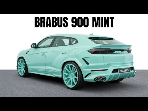New 2026 BRABUS 900 MINT based on Lamborghini Urus SE