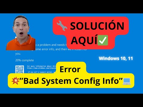 Eliminate the BAD SYSTEM CONFIG INFO error in minutes | Complete tutorial