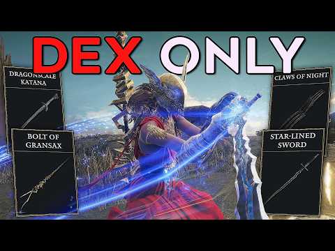 Elden Ring (+DLC) But I Can ONLY LEVEL DEXTERITY