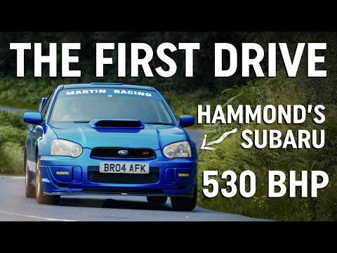 Richard Hammond’s Subaru is now a 500+hp animal! – FIRST DRIVE!