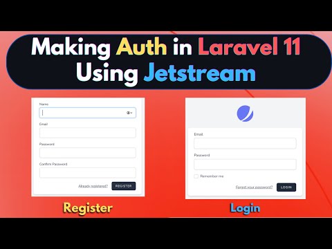 How to Make Login and Registration System in Laravel 11 using Jetstream for Beginners
