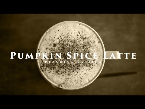 [No Music] How to Make Pumpkin Spice Latte