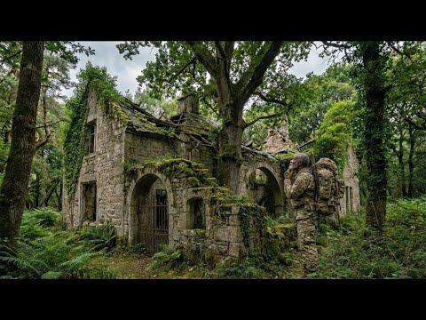 Renovate an old house that was abandoned in the forest for 100 years to become a place to live