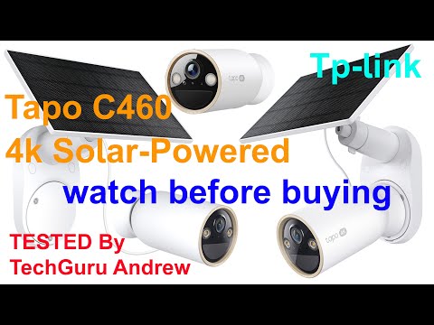 Tp-link Tapo C460 4K Solar Powered Security Camera