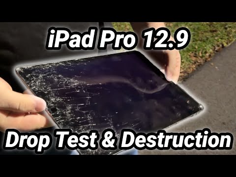 iPad Pro 12.9" Drop Test & Ultimate Destruction