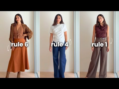6 Timeless Style Rules That Change How You Dress *Forever*