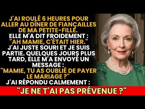 «Les Fiançailles, C’Était Hier, Mamie» A Dit Ma Petite-Fille. Mais Quand Il A Fallu Payer Le Mariage