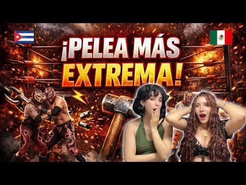 NO PODÍAMOS CREER LO QUE PASÓ 😱 | Reaccionamos a LUCHA LIBRE EXTREMA