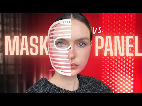 Red Light Mask vs. Panel - I tried both to see which one is best