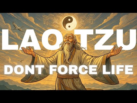 Lao Tzu - How to Stop Forcing Life (Wu Wei Explained) (Taoism)