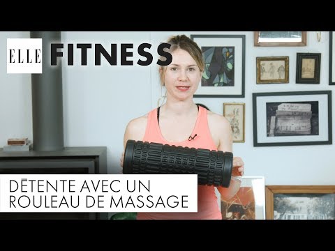 15 minutes of relaxation with a massage roller┃ELLE Fitness
