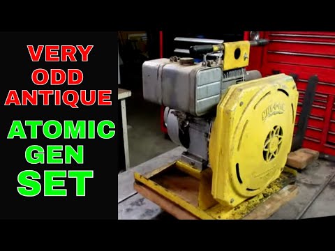Can It Be Saved? Abandoned Vintage Mite-e-Lite Generator, Left Behind For The Trash