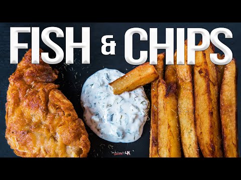Homemade Fish and Chips Recipe | SAM THE COOKING GUY 4K