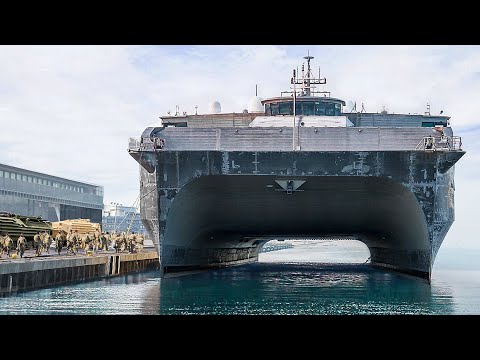 Inside US Navy’s Fastest Ships Transporting Billion $ Worth of Military Hardware