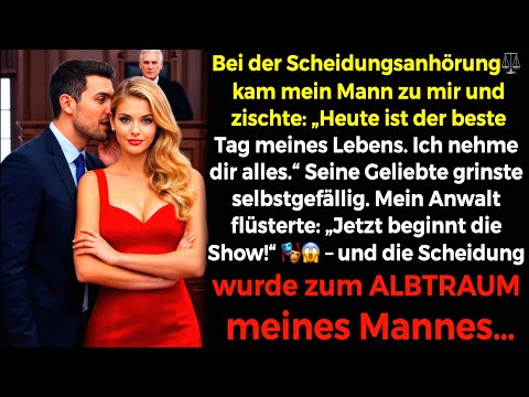 Im Prozess⚖️ sagte mein Mann: „Ich nehme dir Alles“😏 – doch es wurde Sein eigener Albtraum… 💥😶‍🌫️