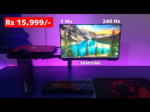 Samsung Odyssey G4 IPS Gaming Monitor (25 Inch 240 Hz Gaming Monitor)