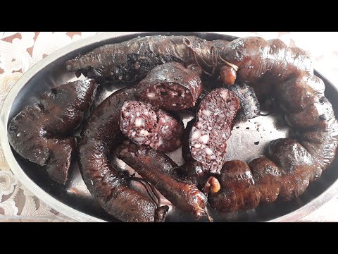 Кровяная колбаса в домашних условиях.
