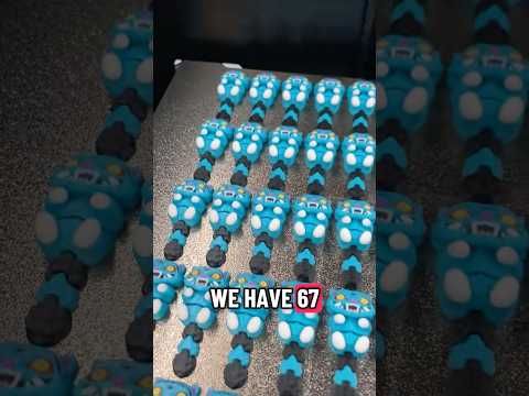 I printed 67 Derpy’s on the H2C #bambulabH2C #kpopdemonhunters #bambulab