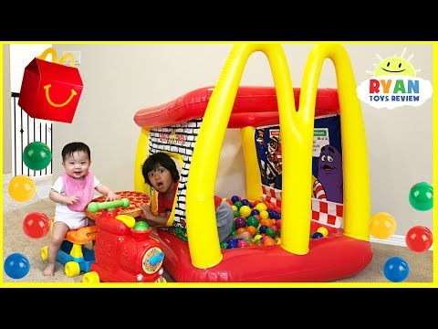 Inflatable giant ball pits!