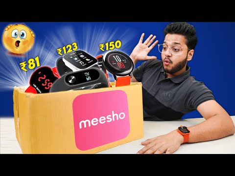 I Bought Sabse Saste Smartwatches ₹81 from Meesho😱 Mera Katt Gaya😢