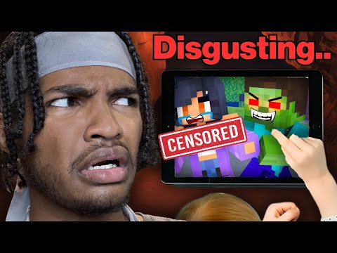 Minecrafts DISTURBING Kids Content..