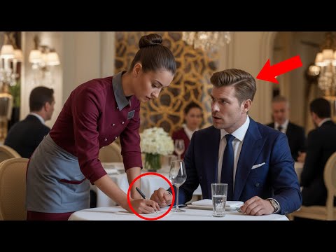 “Solve This Equation and I’ll Marry You.” Billionaire Laughed—Then Froze When the Waitress Solved It