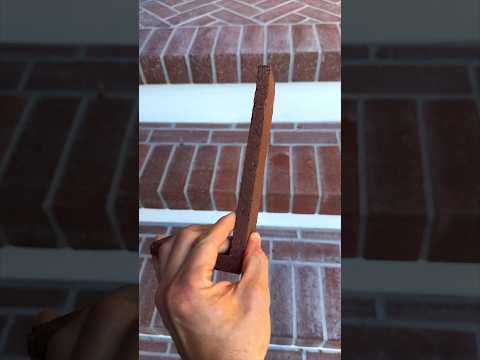 How To Apply Brick Veneer To Steps #diy #construction #homerenovation