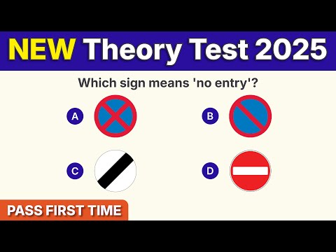 Theory Test 2025 UK Revision | NEW Driving Theory Test 2025 UK  | PASS FIRST TIME
