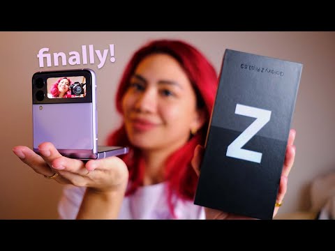 Samsung Z Flip 3 (LAVENDER) camera tour + first look
